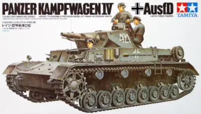 Panzerkampfwagen IV Ausf.D s tremi figurami