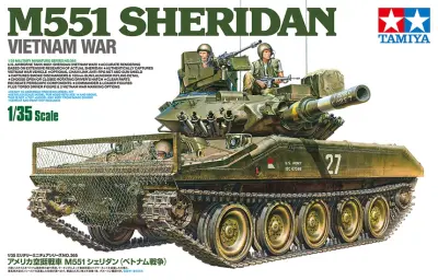 AMERIŠKI LETALSKI TANK M551 SHERIDAN (Vietnam)