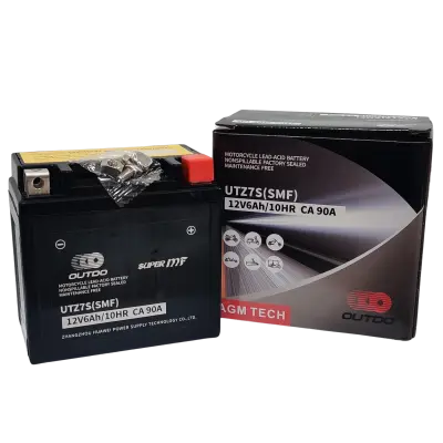 Akumulator za motor UTZ7S (12V 6Ah 114 x 70 x 106)