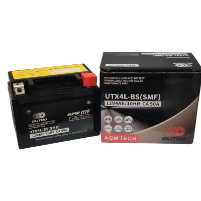 Akumulator za motor UTX4L-BS GEL (12V 4 Ah, 114 x 71 x 86)