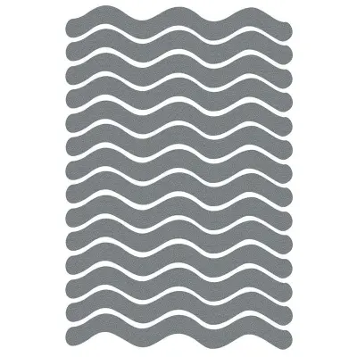 Nalepke za kad in tuš - zaščita proti zdrsu Grey