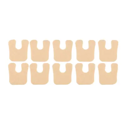 Nalepke za pete iz klobučevine v obliki črke U - zmanjšajte bolečine v stopalih in petah, 10 paketov