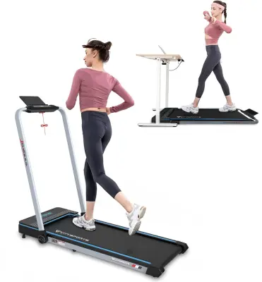 CITYSPORTS tekalna steza WP3S Zložljiva tekalna steza za dom 1400 W Walking/Jogging Pad (komplet orodij, mazivo), 1–12 km/h največja nosilnost 110 kg,