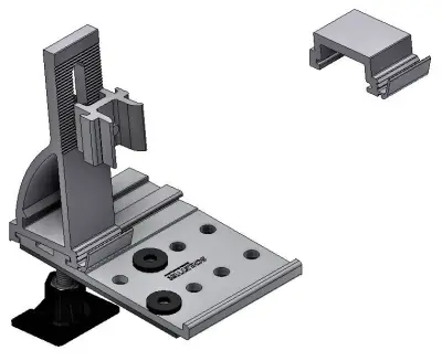 Schletter Solarni set strešnih kljuk Alu-Tile Pro 103006-020