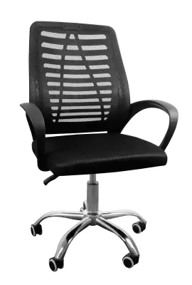 Aga Ergonomski pisarniški stol Black