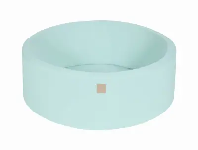 MeowBaby® Bazen brez žog, 90x30 cm, bombaž, mint