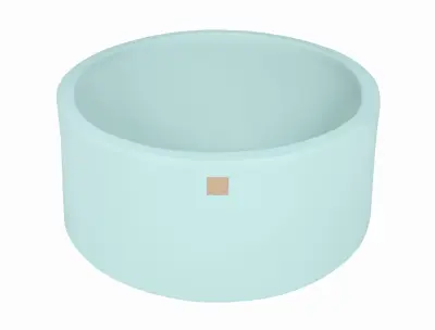 MeowBaby® Bazen brez žog, 90x40 cm, bombaž, mint