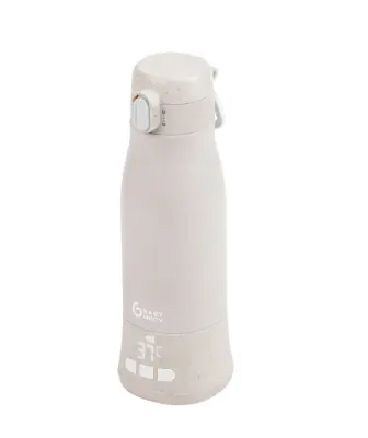 Babymoov - Grelna steklenička Moov & Feed, Mineral beige