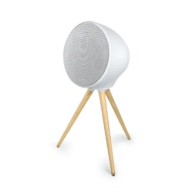 Muse, Prenosni zvo?nik Bluetooth 5.0 100W LED Light z magnetnim stativom, Bela
