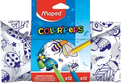 Peresnica maped polna barvice+flomastri