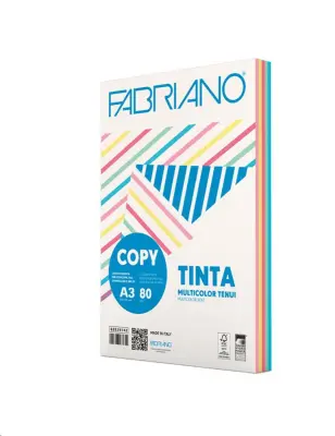 Papir barvni mix a3 80g pastel fabriano 1/250