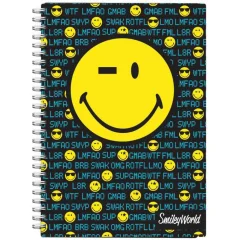 Beležka a6 špiralna smiley