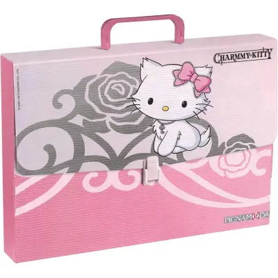 Torba likovna z ročem pigna moda charmmy kitty