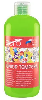 Barvice tempera 1l aero - svetlo zelena 802