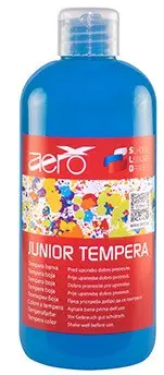 Barvice tempera 1l aero - modra cyan 703