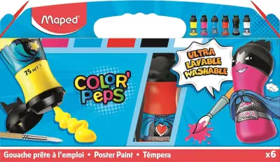 Barvice tempera maped 75ml 1/6