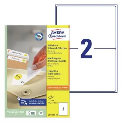 Etikete zweckform l4734rev 1/100
