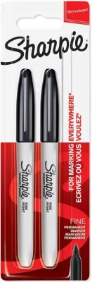SHARPIE marker Fine 2/1 črn