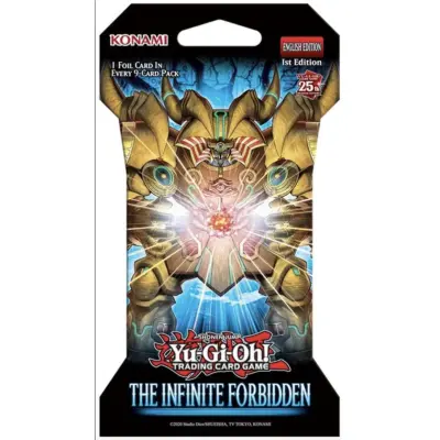Yugioh karte The Infinite Forbidden Sleeved Booster