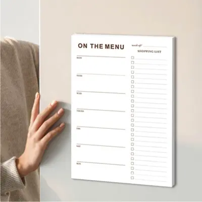 Magnetna beležka - PZ021 Minimalističen prehranski načrt