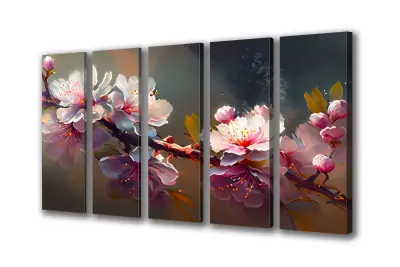 Slika na platnu sakura češnjev cvet c 200x110 cm