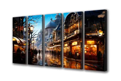Slika na platnu svetilnik art night b 250x140 cm