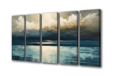 Slika na platnu horizon seascape m 200x110 cm