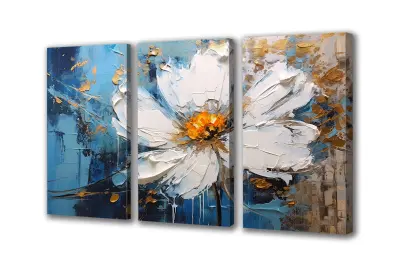 Slika na platnu cvetlična tekstura d 150x110 cm