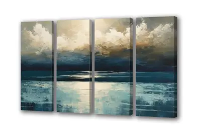 Slika na platnu horizon seascape m 201x140 cm