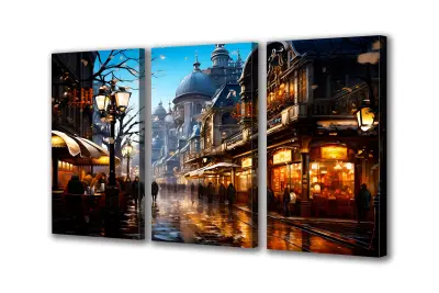Slika na platnu epearl nočna svetilka b 150x70 cm