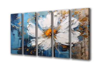 Slika na platnu cvetlična tekstura d 250x140 cm