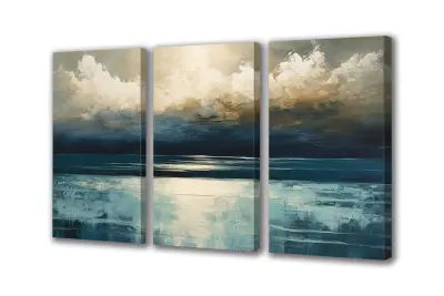 Slika na platnu horizon seascape m 180x90 cm