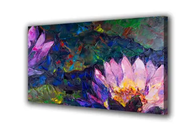 Slika na platnu Lilije impresionizma l 100x70 cm
