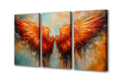 Slika na platnu angelska krila b 180x110 cm