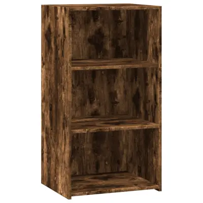 vidaXL Komoda dimljeni hrast 50x41x93 cm inženirski les