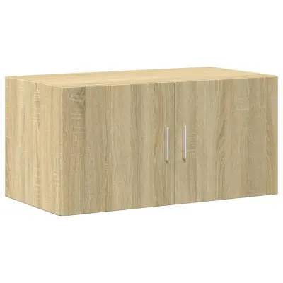 vidaXL Stenska omarica sonoma hrast 80x42,5x40 cm inženirski les