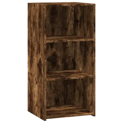 vidaXL Komoda dimljeni hrast 45x41x93 cm inženirski les