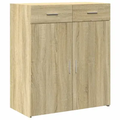vidaXL Komoda sonoma hrast 80x42,5x93 cm inženirski les