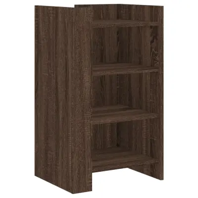 vidaXL Komoda rjav hrast 45x35x75 cm inženirski les