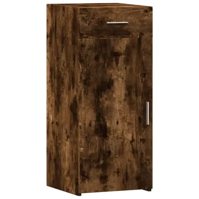 vidaXL Komoda dimljeni hrast 40x42,5x93 cm inženirski les