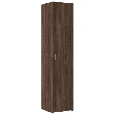 vidaXL Visoka omara rjavi hrast 40x42,5x185 cm inženirski les