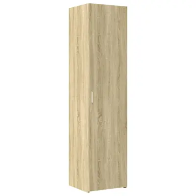 vidaXL Visoka omara sonoma hrast 45x42,5x185 cm inženirski les