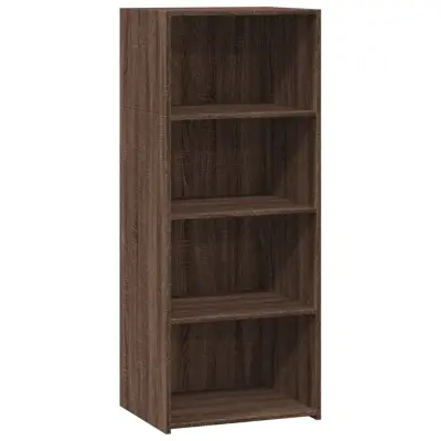 vidaXL Visoka omara rjavi hrast 50x41x124 cm inženirski les