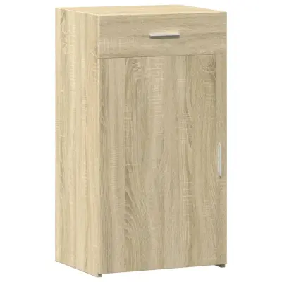 vidaXL Komoda sonoma hrast 50x42,5x93 cm inženirski les