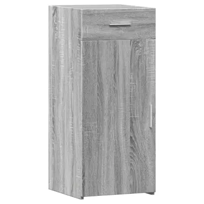 vidaXL Komoda siva sonoma 40x42,5x93 cm inženirski les