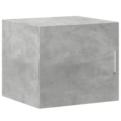 vidaXL Stenska omarica betonsko siva 45x42,5x40 cm inženirski les