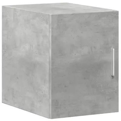 vidaXL Stenska omarica betonsko siva 30x42,5x40 cm inženirski les