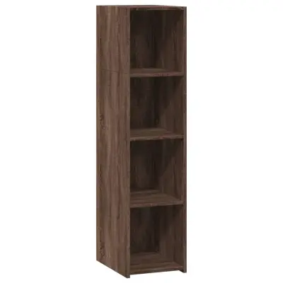 vidaXL Visoka omara rjavi hrast 30x41x124 cm inženirski les
