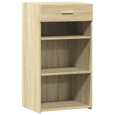 vidaXL Komoda sonoma hrast 50x42,5x93 cm inženirski les