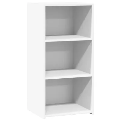 vidaXL Komoda bela 45x41x93 cm inženirski les